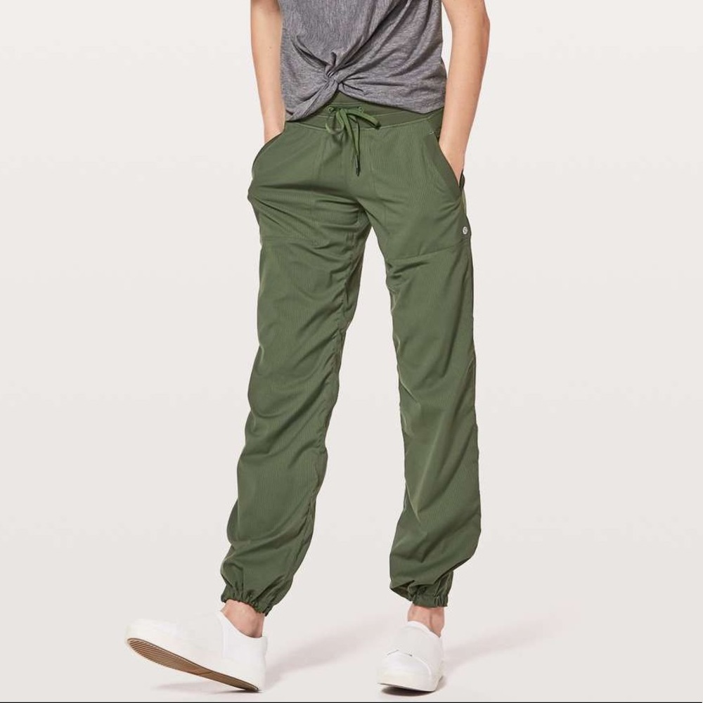 Lululemon Dance Studio Pant III (Regular) *Unlined Barracks Green 2